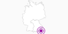 Unterkunft Alpenhotel Denninglehen Oberbayern - Bayerische Alpen: Position auf der Karte