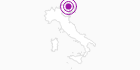 Accommodation Victoria Park in Belluno: Position on map