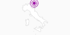 Accommodation Hotel Villa Neve in Belluno: Position on map