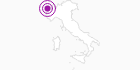 Unterkunft DE LA TELECABINE in Aosta und Umgebung: Position auf der Karte