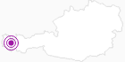 Unterkunft Almrösle am Arlberg: Position auf der Karte