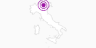 Unterkunft Hotel Vittoria in Alpe Cimbra - Folgaria Lavarone Lusern: Position auf der Karte
