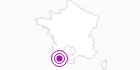 Unterkunft Hôtel - Restaurant Saint-Vincent in den Pyrenäen: Position auf der Karte