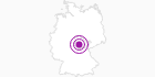 Unterkunft Hotel Vergißmeinnicht im Thüringer Wald: Position auf der Karte