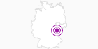 Accommodation Pension Waldhaus in the Vogtland: Position on map