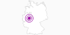 Accommodation Ferienwohnung Beine in the Sauerland: Position on map