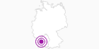 Accommodation Pension Talblick in the Black Forest: Position on map