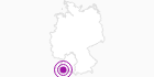 Unterkunft Ferien Residenz Erfurths Bergfried im Schwarzwald: Position auf der Karte