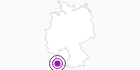 Unterkunft Haldenhäusle im Schwarzwald: Position auf der Karte