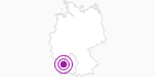 Unterkunft Pension Feiner Schnabel im Schwarzwald: Position auf der Karte