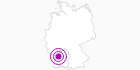 Unterkunft Ferienwohnung Biedermann im Schwarzwald: Position auf der Karte