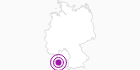 Accommodation Landgasthof - Pension Engel in the Black Forest: Position on map