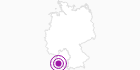 Unterkunft Rommelehof im Schwarzwald: Position auf der Karte