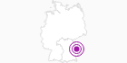 Accommodation App. Franz Christiane in the Bavarian Forest: Position on map