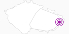 Unterkunft Chata Sumna Tschechische Karpaten: Position auf der Karte