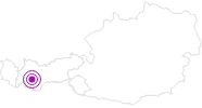 Unterkunft Hotel Kaunertalerhof im Tiroler Oberland: Position auf der Karte