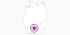 Accommodation Gasthof Liederhalle in the Swabian Jura: Position on map