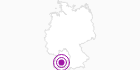 Accommodation Ferienwohnung Lautlingen in the Swabian Jura: Position on map