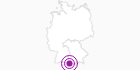 Unterkunft Hochpaßhaus am Iseler im Allgäu: Position auf der Karte