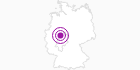 Unterkunft Posthotel Usseln Sauerland Hessen: Position auf der Karte