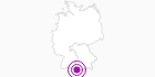 Accommodation Sascha´s Kachelofen in the Allgäu: Position on map