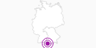 Unterkunft Alpen-Glühen Ferienwohnungen im Allgäu: Position auf der Karte