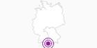 Accommodation Domicil in the Allgäu: Position on map