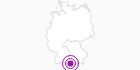 Accommodation Pension Silberdistel in the Allgäu: Position on map