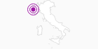 Accommodation Villaggio Olimpico di Sestriere in Turin: Position on map