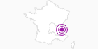 Webcam Der Übungslift in Isère: Position auf der Karte