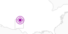 Unterkunft Columbine Inn, Taos Ski Valley in Nordwest-New Mexico: Position auf der Karte