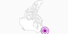 Unterkunft Clarenville Inn in der Zentralregion von Neufundland: Position auf der Karte