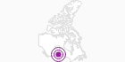 Accommodation Valley Centre Cabin Rentals in Southeast Saskatchewan: Position on map