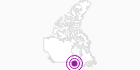 Unterkunft Mink Mountain Resort in Südwest-Ontario: Position auf der Karte