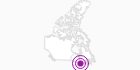 Accommodation Deerhurst Resort in Southwest Ontario: Position on map