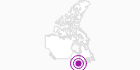 Unterkunft Idlewyld in Südwest-Ontario: Position auf der Karte