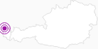 Unterkunft 4-Länder Hotel Deutschmann im Bregenzerwald: Position auf der Karte