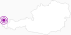 Unterkunft Ferienwohnung Knestel im Bregenzerwald: Position auf der Karte