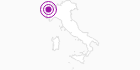 Unterkunft Residence Les Fleurs in Aosta und Umgebung: Position auf der Karte