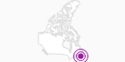 Unterkunft Glenghorm Beach Resort an der Acadian Coast: Position auf der Karte