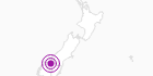 Accommodation Wanaka Lakehouse in Central Otago: Position on map