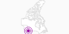 Accommodation Prestige Lakeside Resort & Convention Centre Nelson in the Northern British Columbia: Position on map