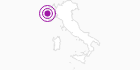 Accommodation Stella Alpina in Turin: Position on map