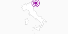 Accommodation All´Ombra delle Alpi Giulie Località Cucco in the Friulian Hills Area: Position on map