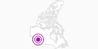 Unterkunft Pomeroy Inn & Suites Chetwynd in Nord-British Columbia: Position auf der Karte