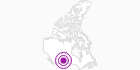 Unterkunft Super 8 North Battleford in Südost-Saskatchewan: Position auf der Karte