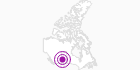 Unterkunft Lowes Bed & Breakfast in Südost-Saskatchewan: Position auf der Karte