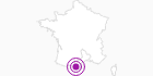 Unterkunft Le Yaka in Pyrénées-Orientales: Position auf der Karte