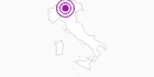 Accommodation Albergo Milano in Brescia: Position on map