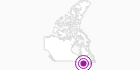 Unterkunft Le Radisson de Val-David in Québec City: Position auf der Karte